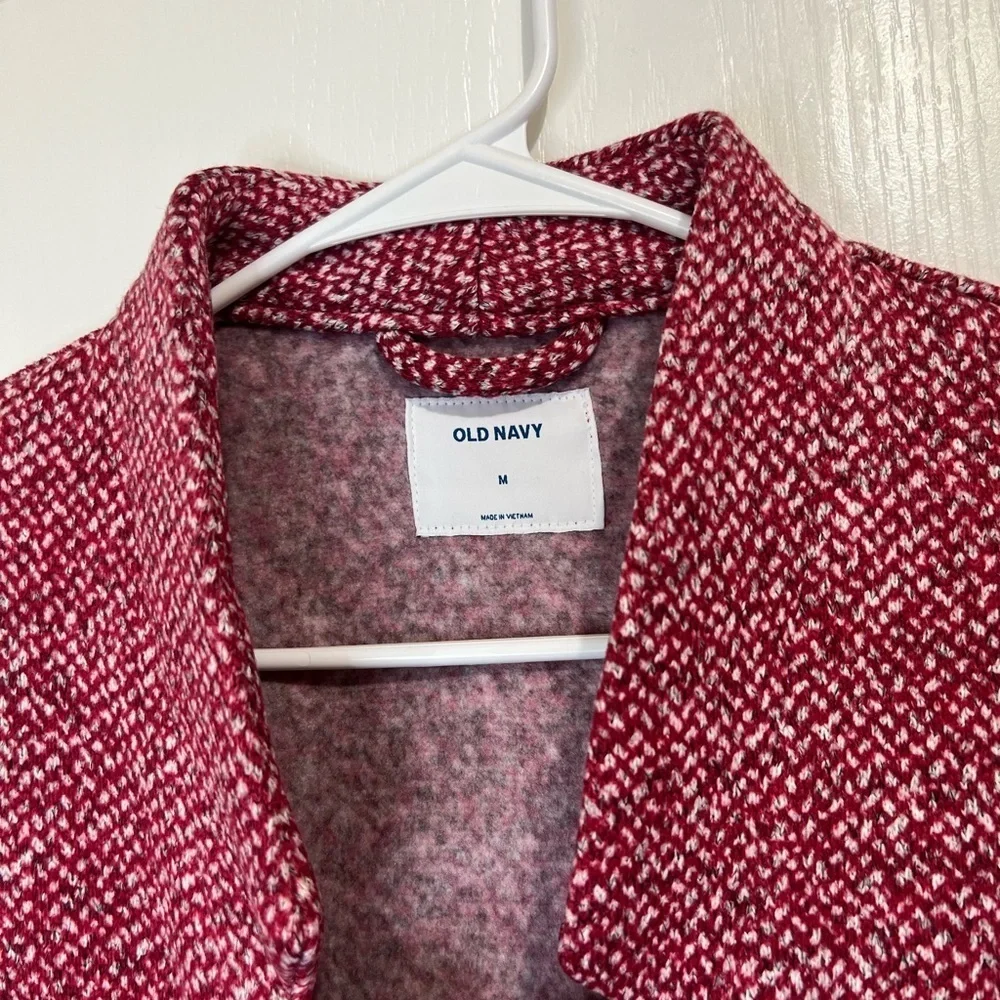 Old navy Oversized Soft-Brushed Button-Front Coat for Women size M